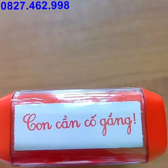 Khắc dấu cô khen em, con dấu tiểu học