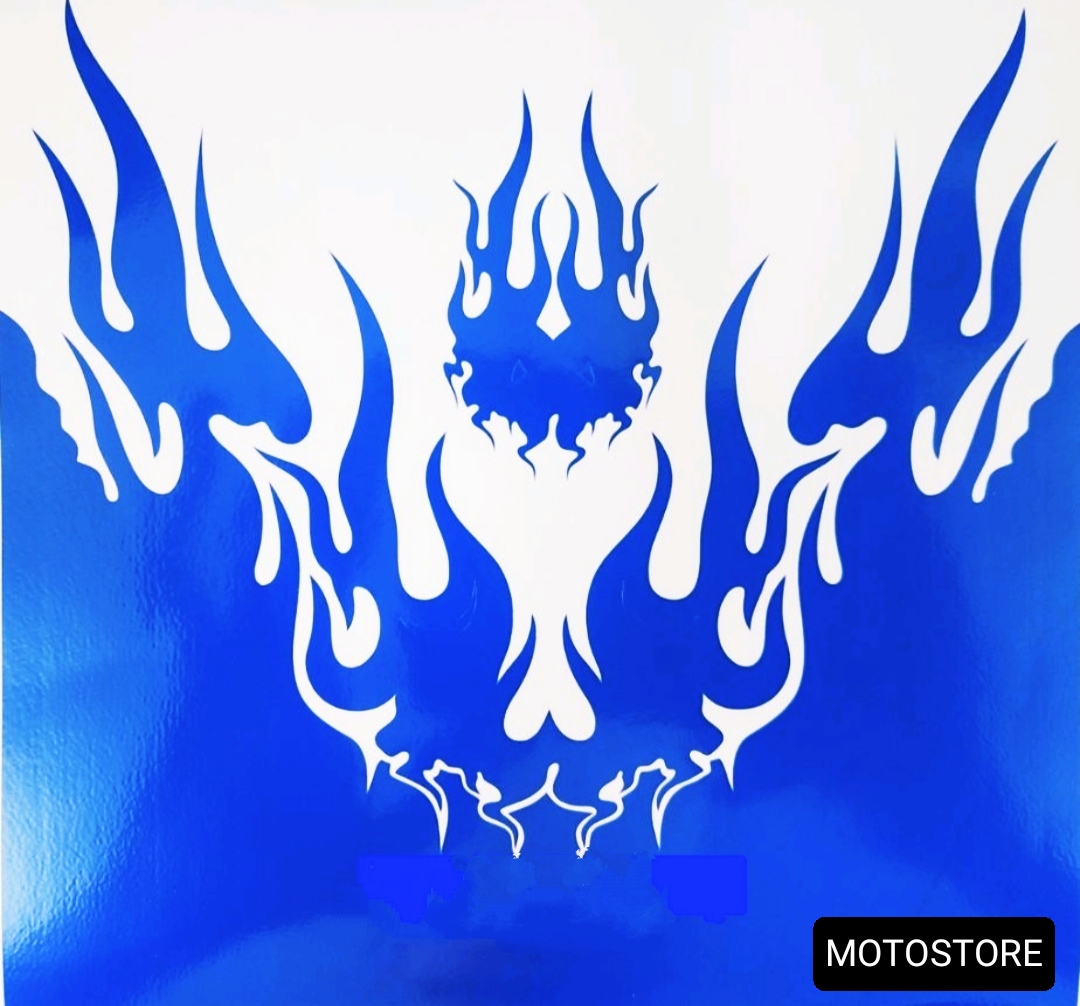 Decal dán dè trước sau xe máy (giá 1 cái)