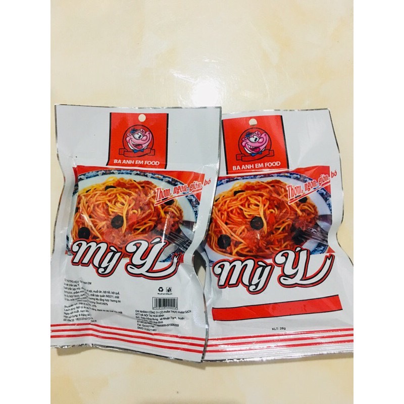 1Bịch 30 gói mỳ ý siêu ngon