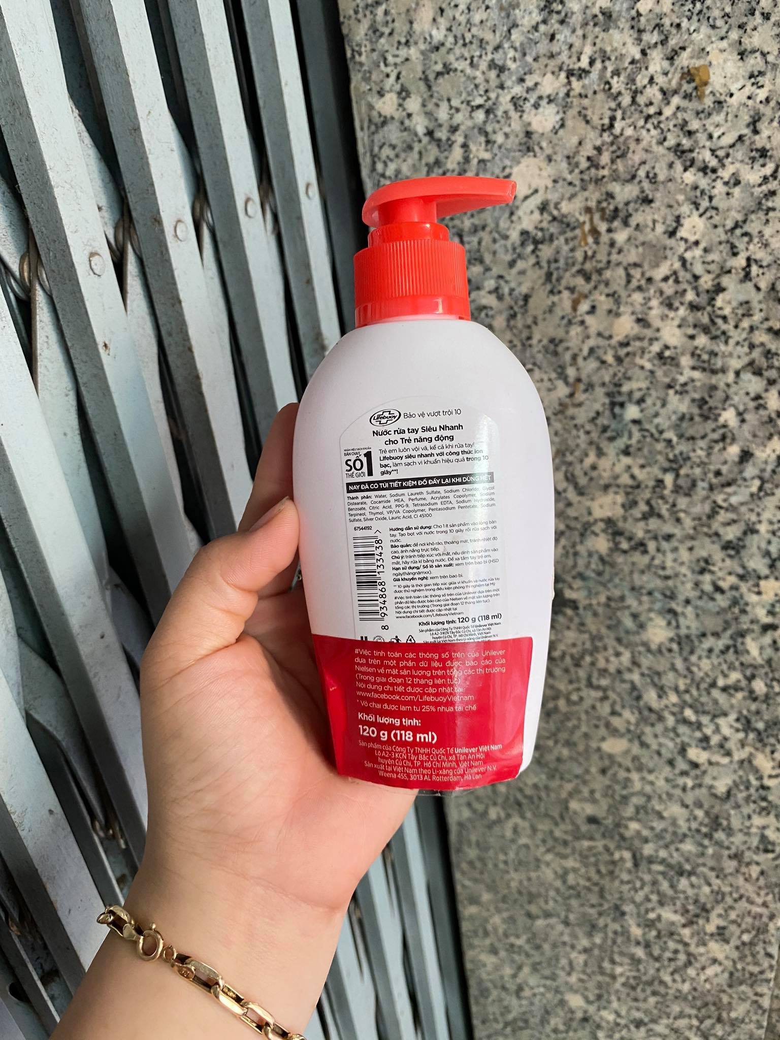 [HCM]COMBO 2 CHAI NƯỚC RỬA TAY LIFEBOUY 120G
