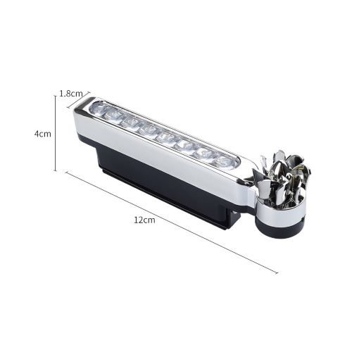 Đèn led năng lượng gió xe hơi ô tô màu ngẫu nhiên gắn đầu hoặc gương ô tô