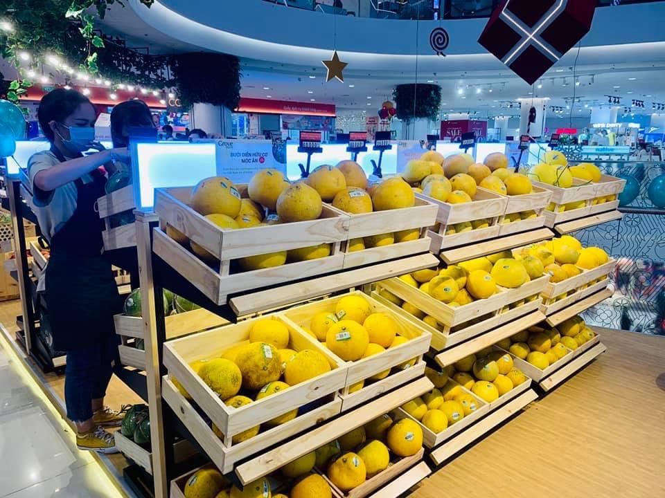 Bưởi diễn hữu cơ mộc ân