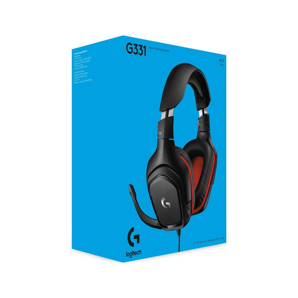 Tai nghe chuyên game Logitech G331 Âm thanh nổi (G331 Stereo Gaming Headset)