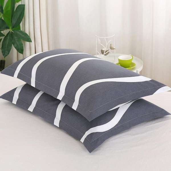 Một Cặp] 100% Cotton Vỏ Gối 48*74 Cm Đáng Yêu Vài Bộ Ruột Gối Đơn Người Lớn Sinh Viên 100% Cotton Vỏ Gối