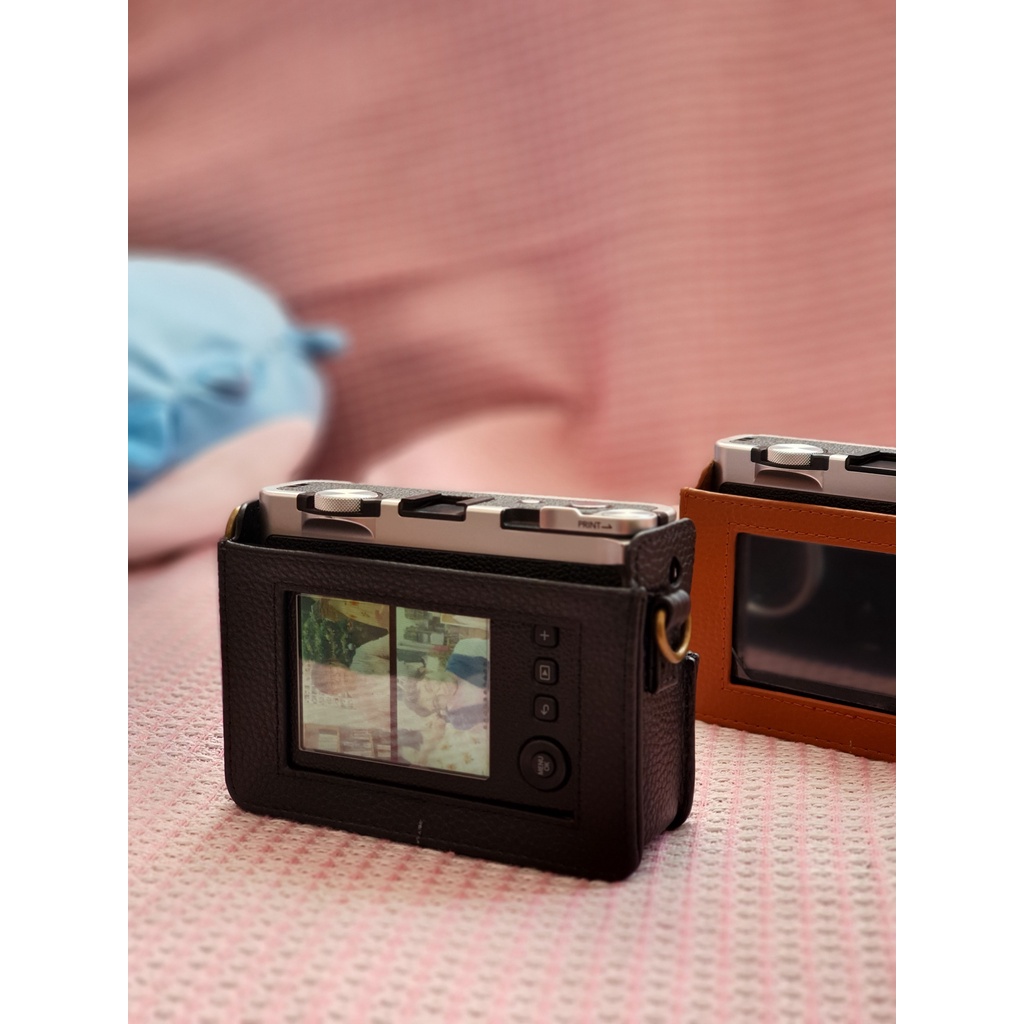 [HCM] BAO DA MÁY CHỤP ẢNH LẤY LIỀN INSTAX MINI EVO - CASE DA, CASE TRONG