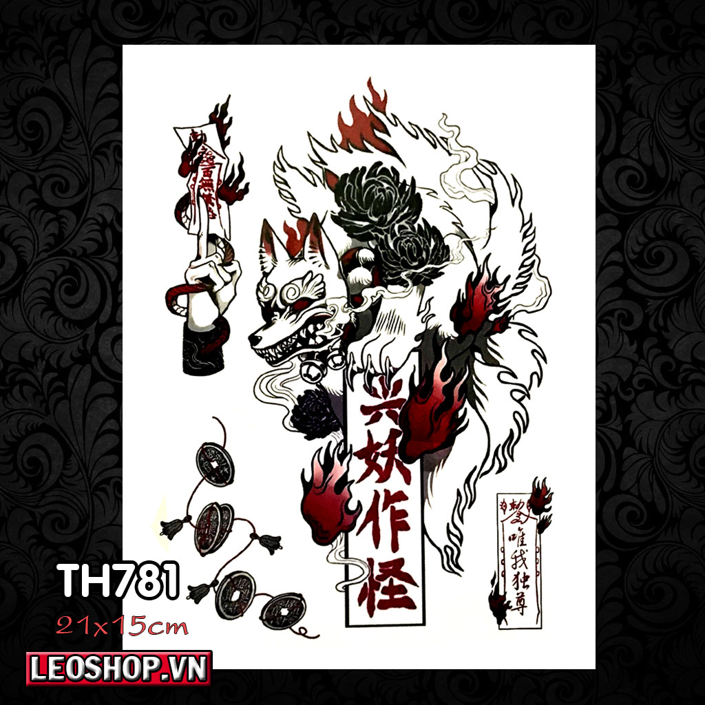 Hồ ly 9 đuôi #Linktattoo #tattoo #xuhuong #hinhxamran #tiệmxamquan7 #x... |  TikTok