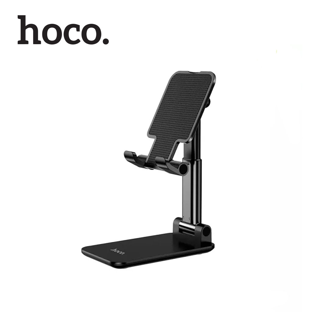 Giá đỡ điện thoại Hoco PH29A chỉnh được góc độ, cao thấp, gấp nhỏ bỏ túi, đỡ được nhiều thiết bị kích thước lớn đến 13icnh