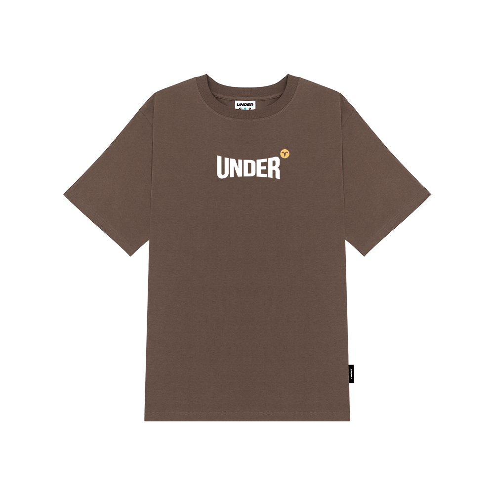 Áo thun UNDER Bạch Dương "12 Cung Hoàng Đạo" (Brown) + UTS015