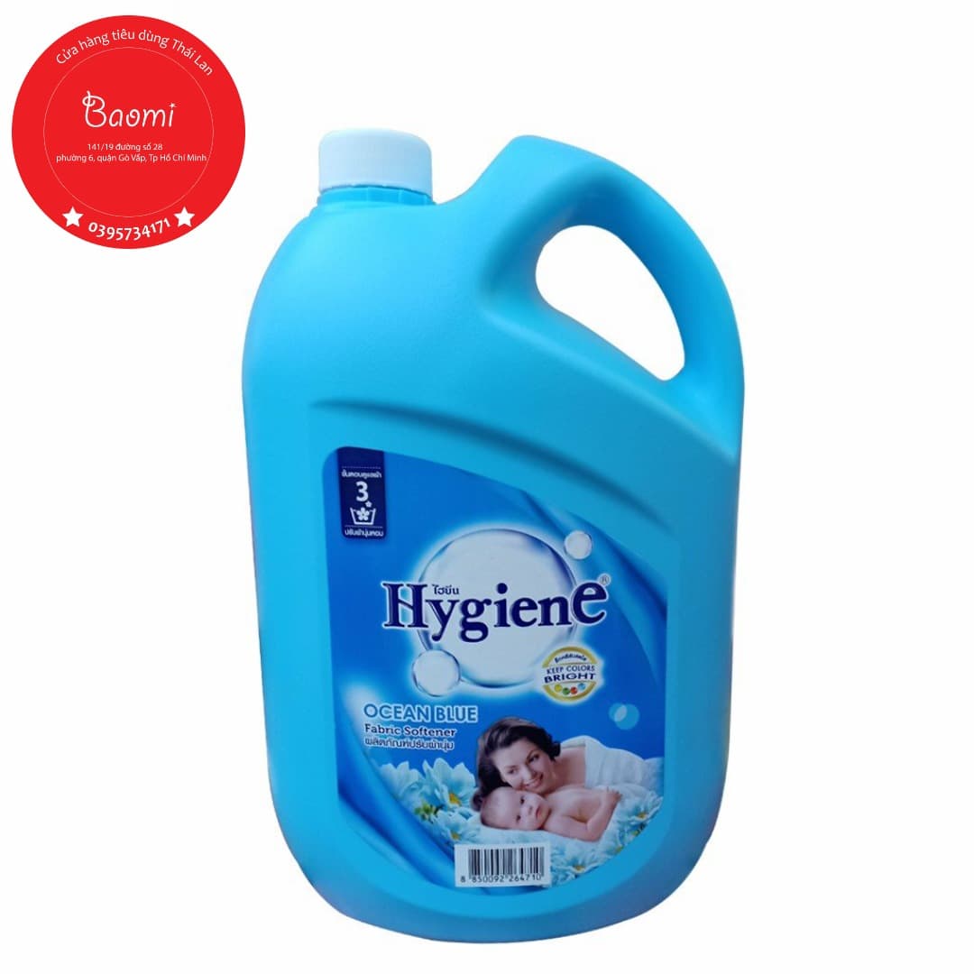 NƯỚC XẢ VẢI HYGIENE 3500ML [XANH] THÁI LAN