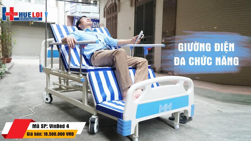 Giường bệnh đa chức năng điều khiển bằng điện JYC01