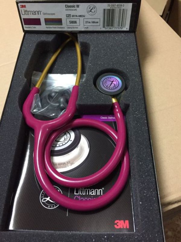 Ống Nghe Littmann Classic III ( hồng cầu vồng)
