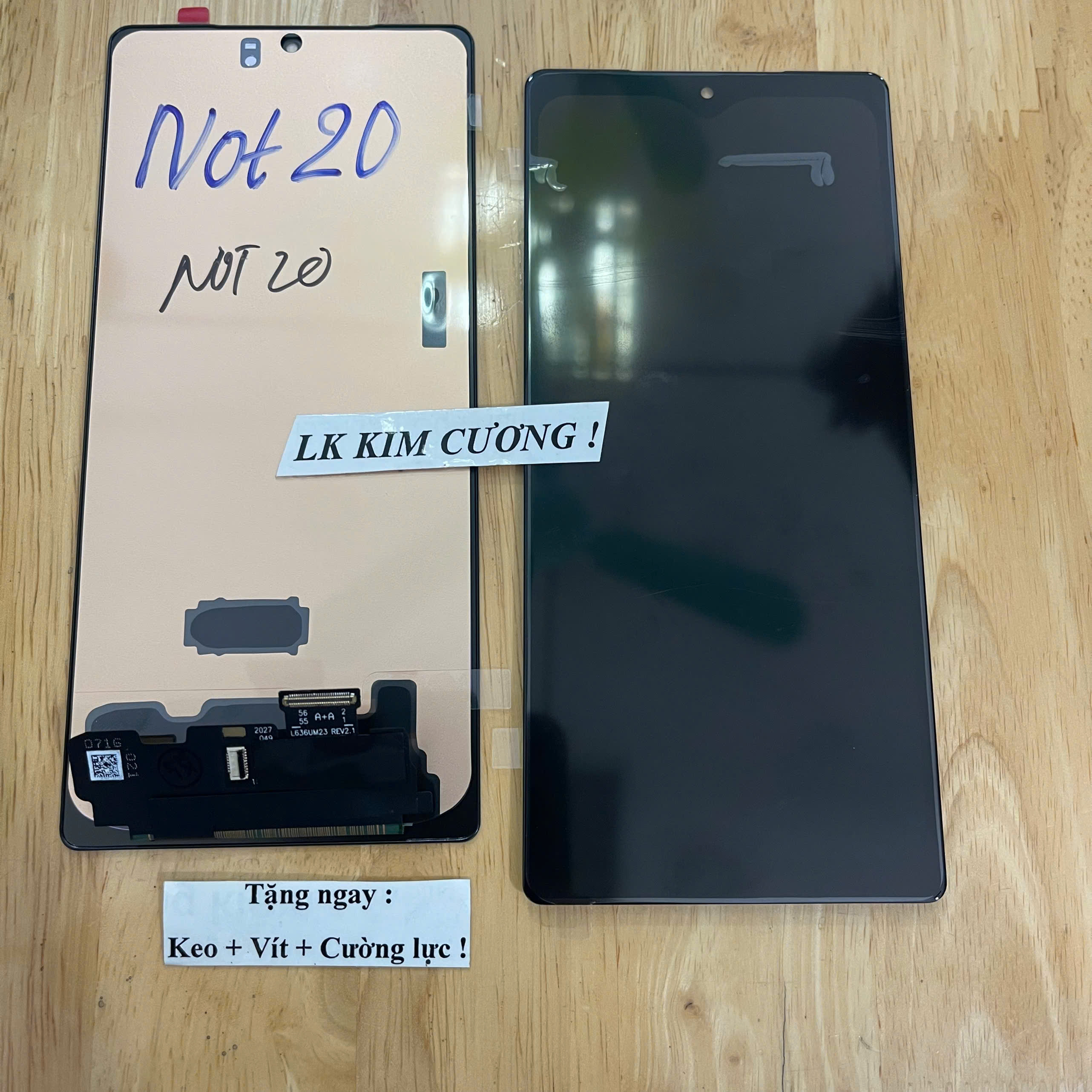 Màn hình samsung NOTE 20 - Phôi nhỏ - OLED