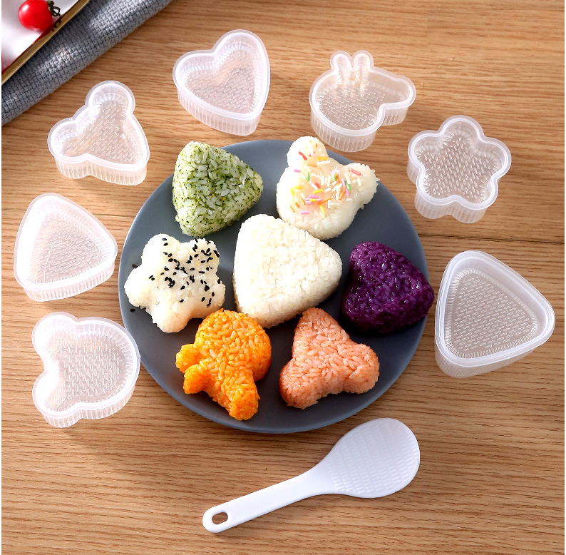 ⛔GIADUNGHOALONG⛔ Khuôn cơm silicon (LOẠI 1 CÁI - LOẠI SILICON)
