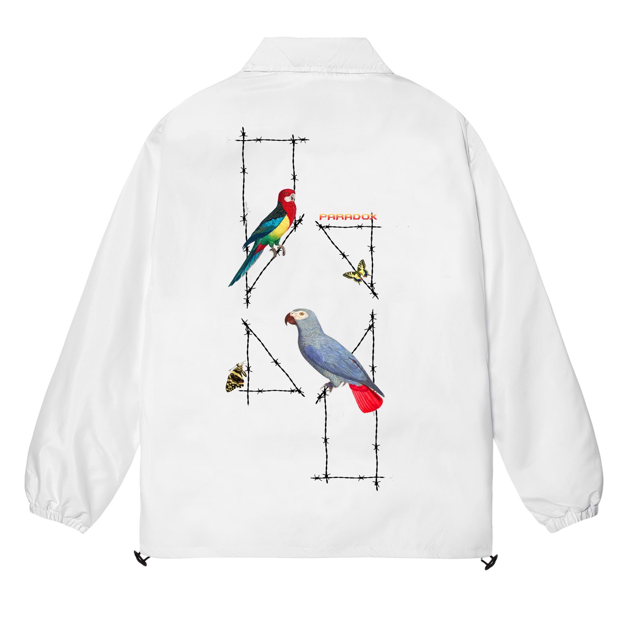 PARADOX Áo khoác dù PARROT LOGO OVER-PRINTED JACKET