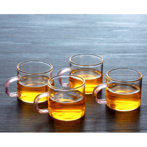 Set 6 chén quai trụ thuỷ tinh 100ml