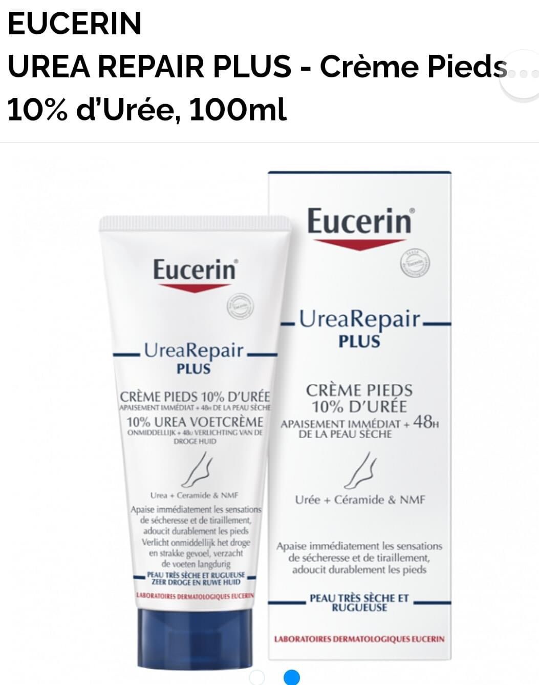 Kem bôi ngừa nứt gót chân Eucerin 100 ML - Bill Pháp