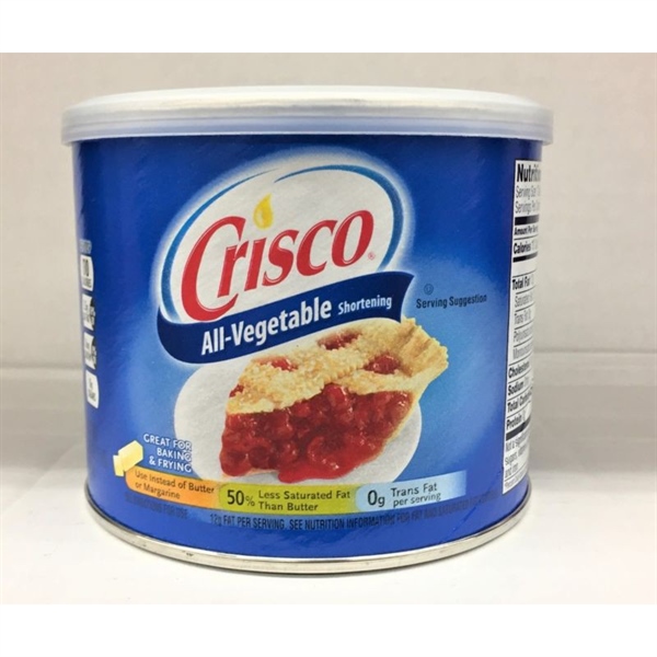 Mỡ trừu [ CAO CẤP ] Hũ 453g mỡ trừu Shortening Crisco chất lượng cao, nguyên liệu chế biến món ăn