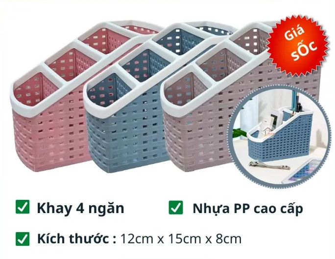 Bộ 3 rổ + 3 thau đa năng ecco cao cấp - bộ thau rổ đa năng ecco 6 món - set 3 bộ rổ chậu nhựa to nhỏ nhà bếp ecco
