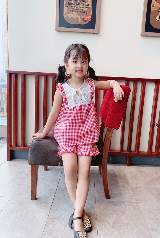 Nơi bán Sét Bộ Pizama Bé Gái