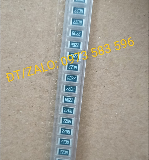 Điện Trở Dán R022 2512  1w (10 con/Túi)