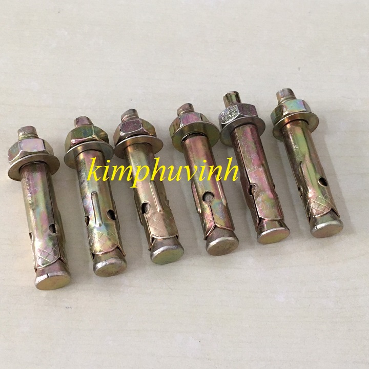 10 con - 8X60mm TẮC KÊ NỞ SẮT -  BULONG NỞ SẮT