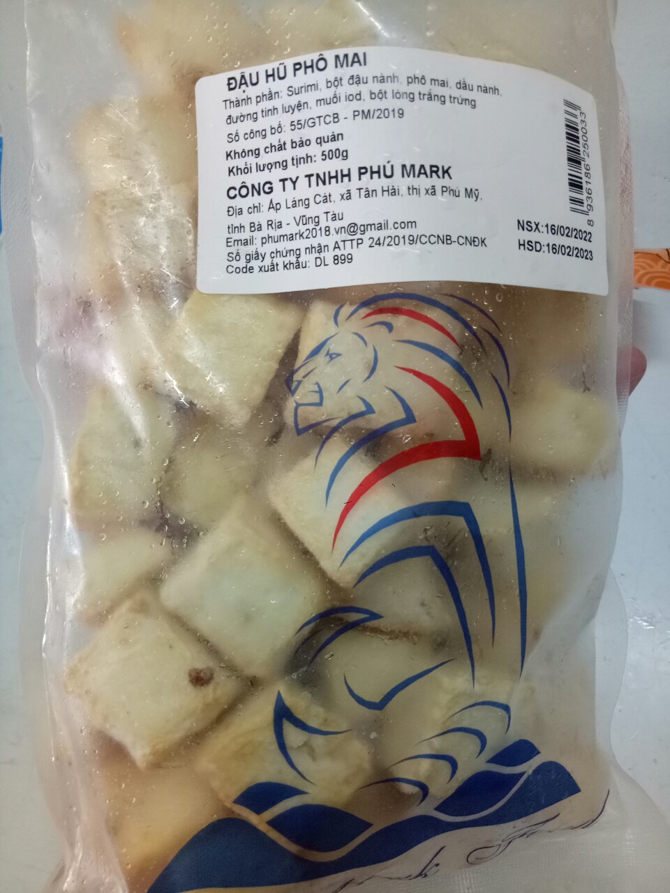 Chả Cá - Đậu Hũ Phô Mai Phú Mark (500g)
