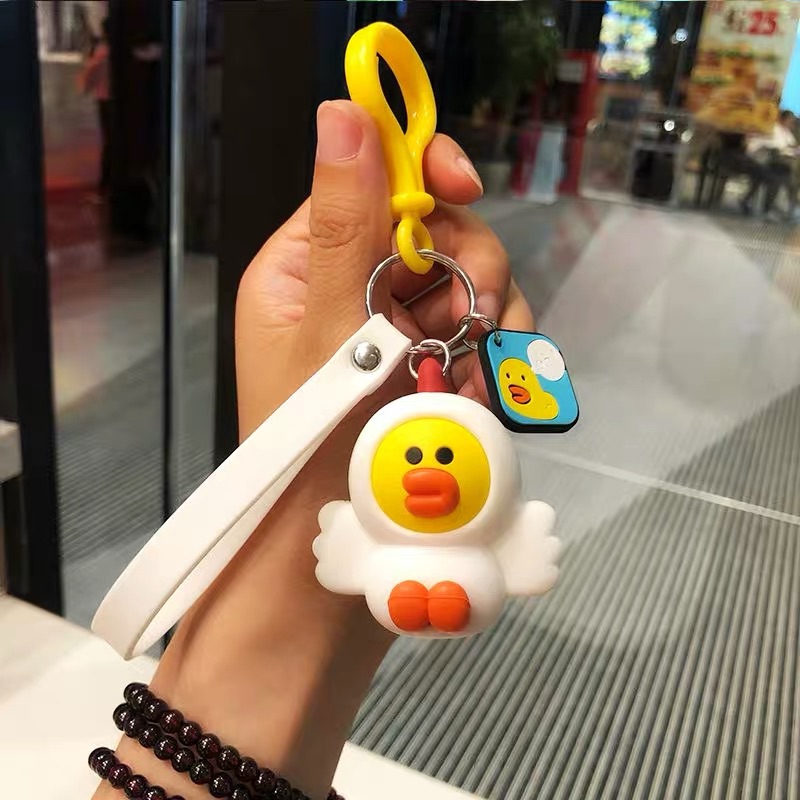 [HCM]Móc khoá Vịt Sally brown line friends