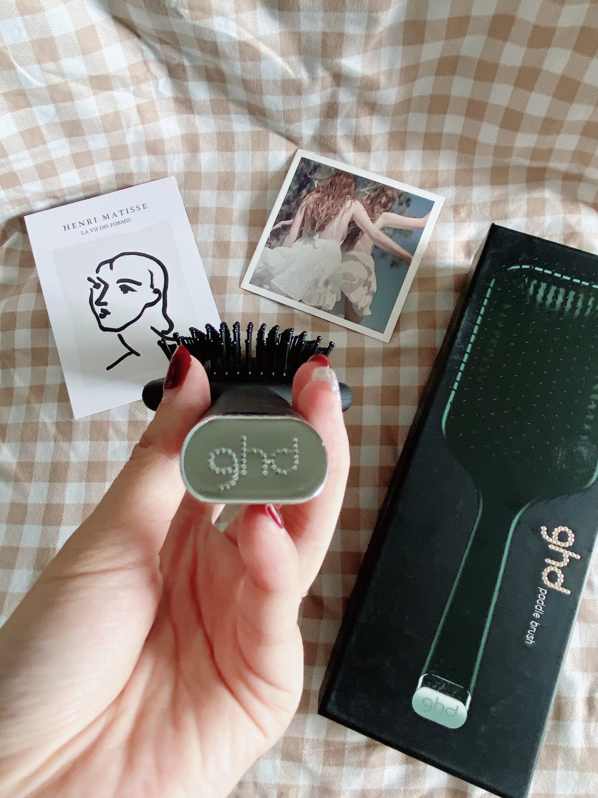 Lược gỡ rối tóc GHD Paddle [HÀNG LUXURY SIÊU XỊN SÒ]