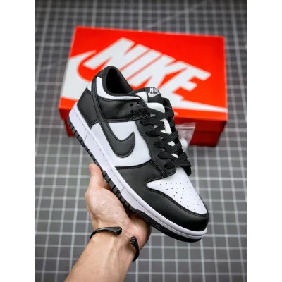 2021 SB Dunk Low Retro "WhiteBlack" dunk series low-top casual sports skateboard shoes running shoes