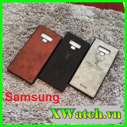 Ốp lưng vải hươu cho samsung galaxy s10/ s10 plus , a9 2108 , j7 prime/j7 pro , note 10 / note 10+ ...