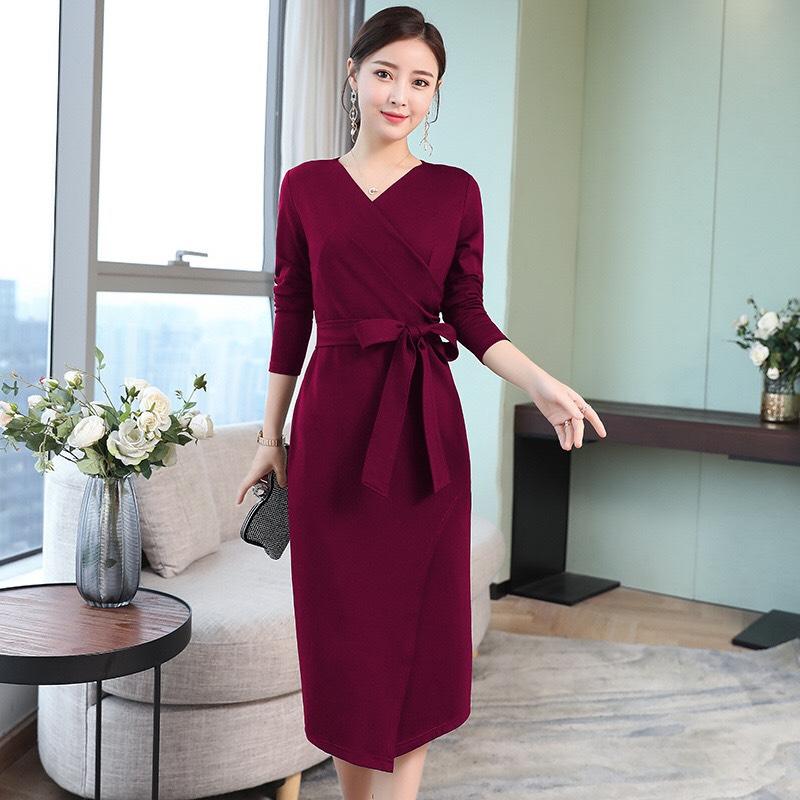 Đầm suông cao cấp cho quý cô công sở