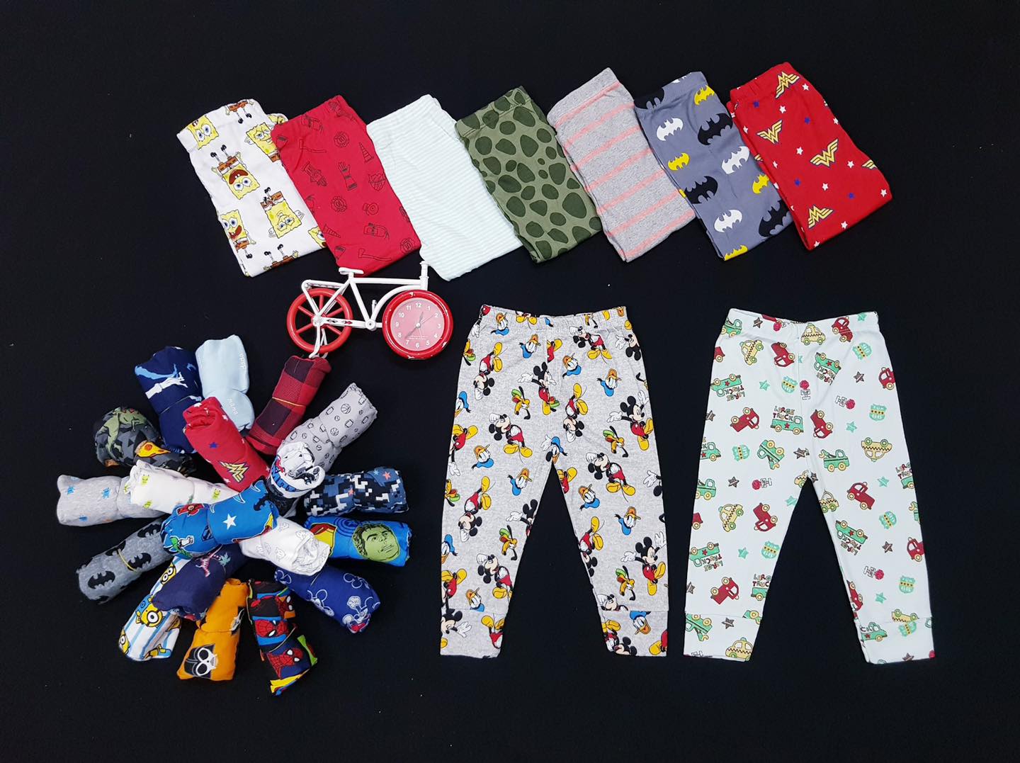 Quần dài cotton 100% cho bé trai gái