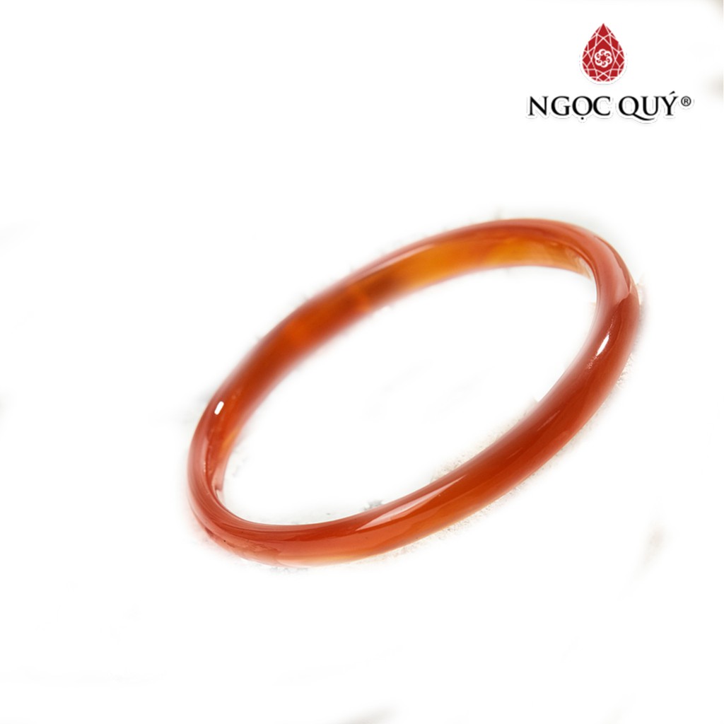 Vòng Tay Mã Não Đỏ Mảnh - Ngọc Quý