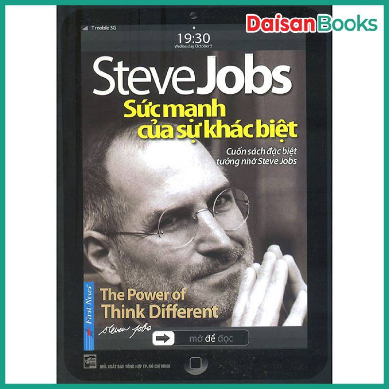 Sách Steve Jobs - Sức Mạnh Của Sự Khác Biệt