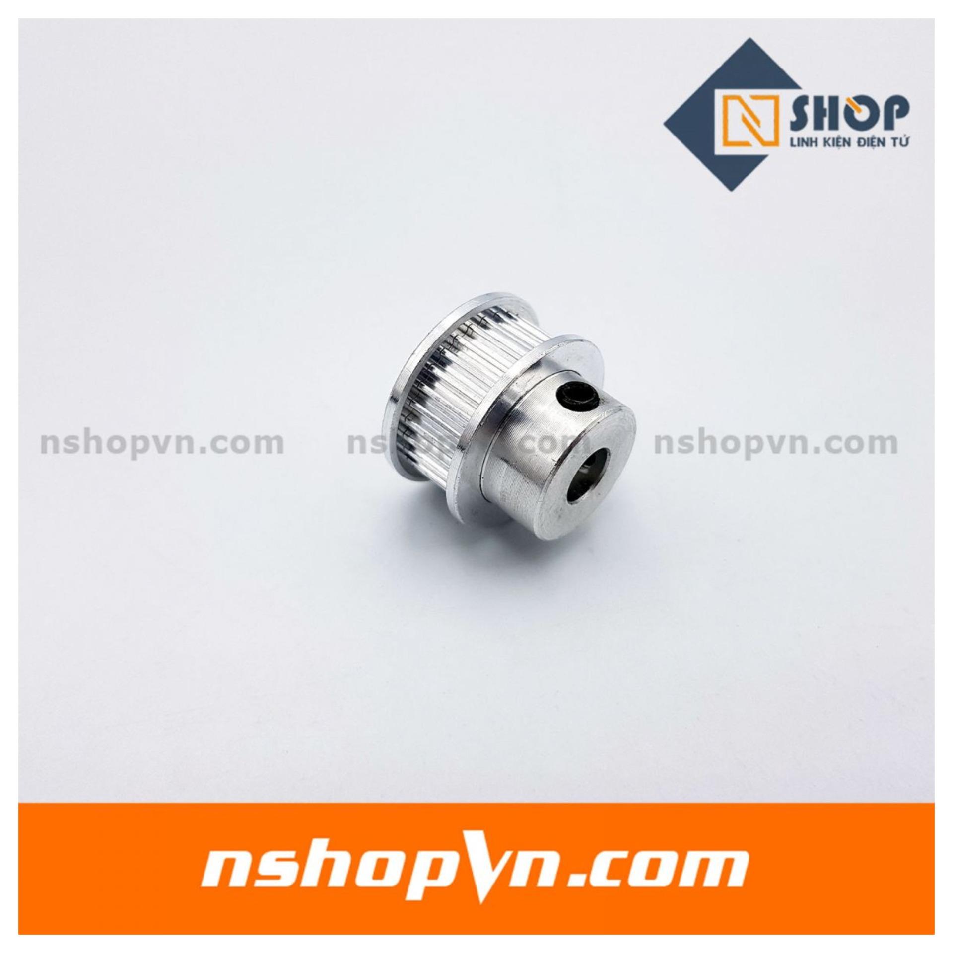Puly GT2 30 răng trục 6mm