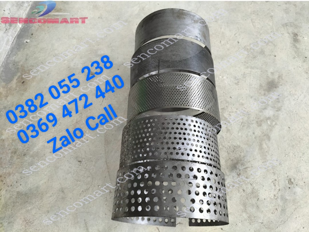Sàng nghiền bột đủ kích thước lỗ từ 0,6mm đến 1cm