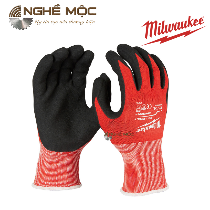 Găng tay chống cắt Milwaukee LV1