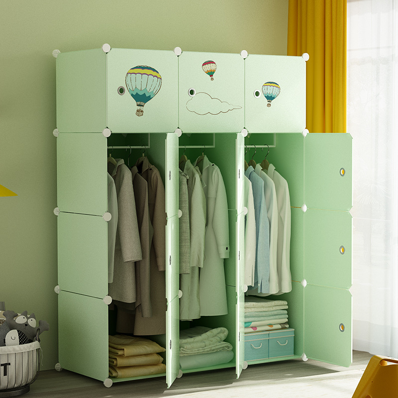 [HCM] Tủ Nhựa Ghép 12 Ngăn Size Lớn - Đủ Vách Tủ - Tặng 2 Thanh Treo, 40 Lựa Chọn