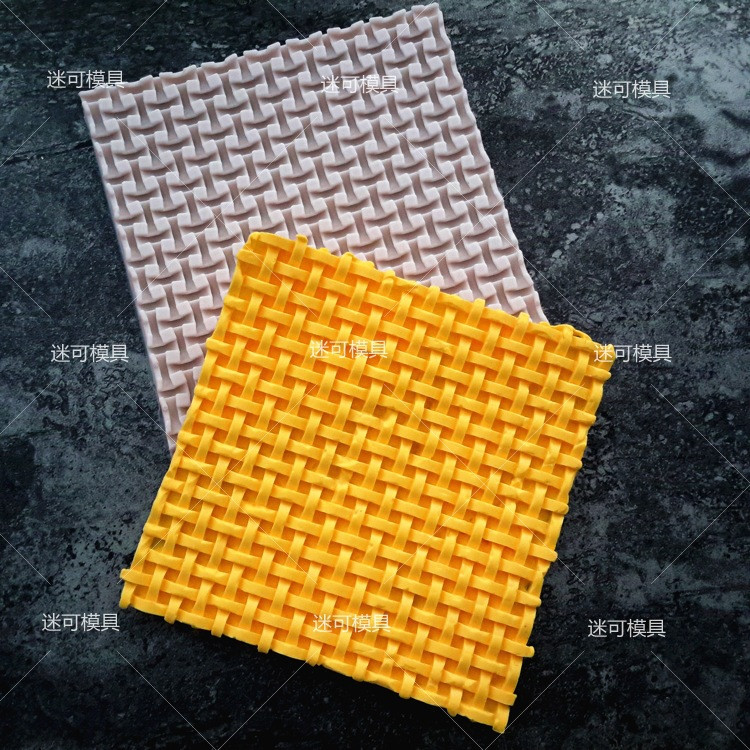 Tấm silicon 4D tạo vân bánh mẫu 6