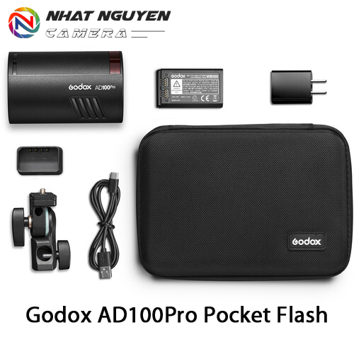 [Trả góp 0%]Đèn Flash Godox AD100 Pro - Godox AD100OPRO - Bảo hành 12 tháng