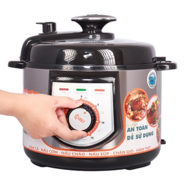 Nồi Áp Suất Comet Cm6150 Chính Hãng 5 Lít
