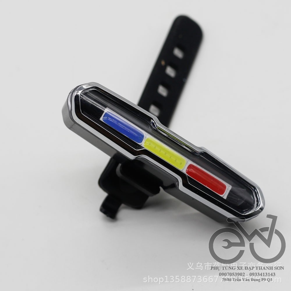 Đèn LED  Xe Đạp Có Thể Sạc Lại Bằng Cổng USB