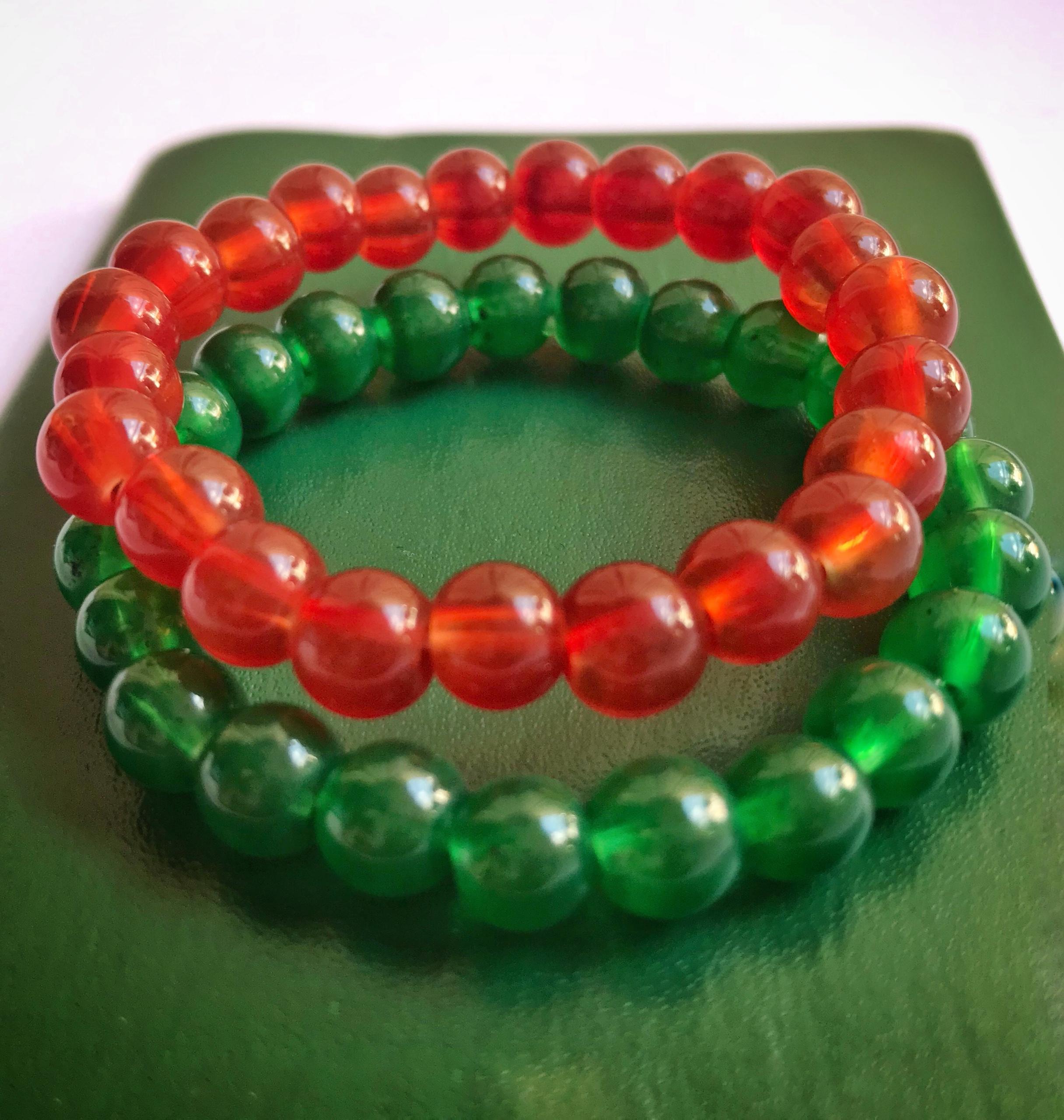 Vòng Đá Đỏ Phong Thuỷ 8 Ly FuAn