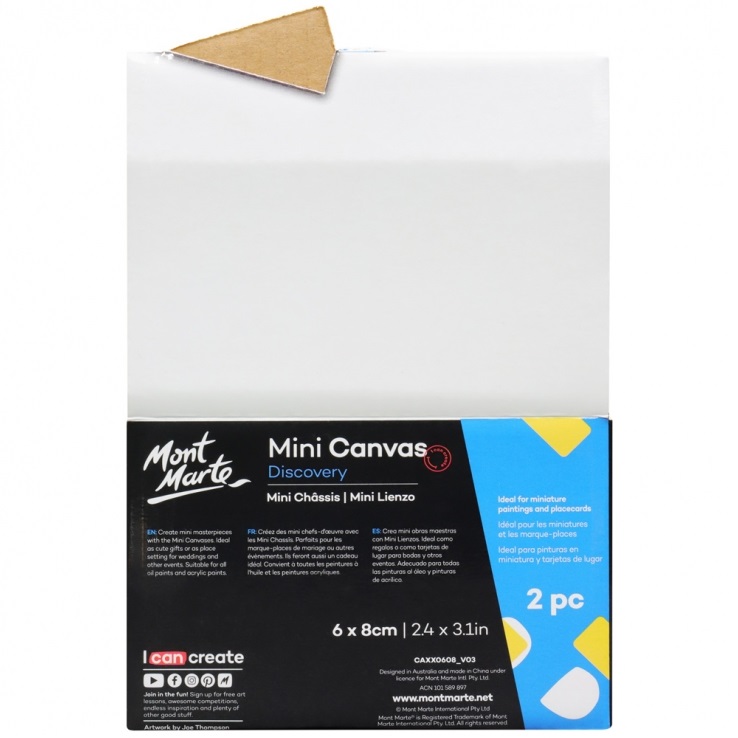 [HCM]BỘ 2 CÁI CANVAS MINI MONT MARTE