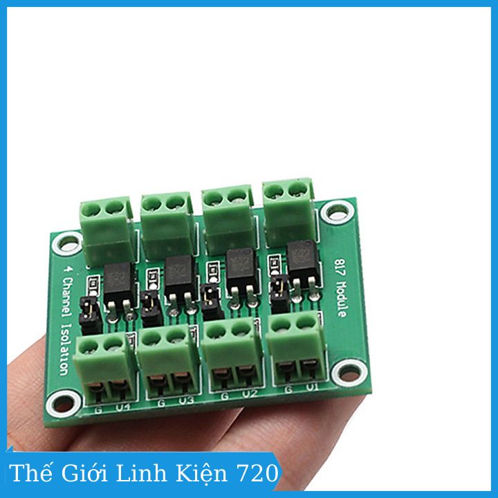 Module Cách Li Quang PC817 4 Kênh