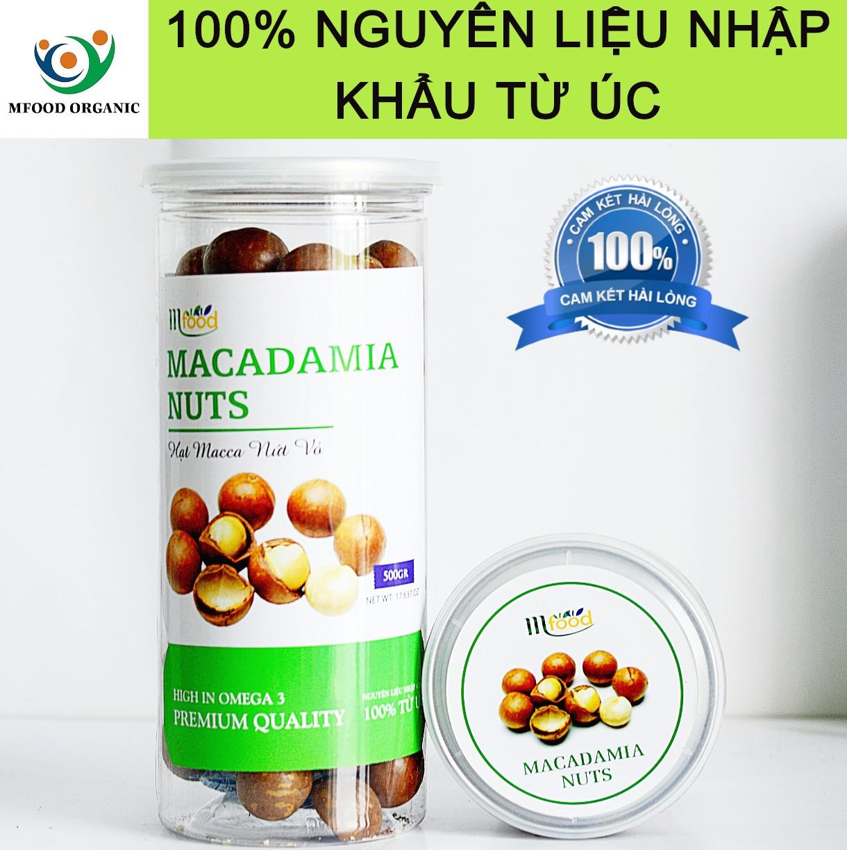 [HCM]500G Hạt macca úc vỏ nứt tự nhiên