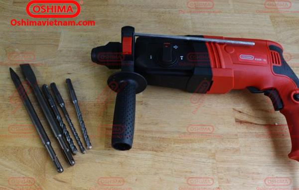 Máy Khoan đục 3 chức năng OSHIMA  K3CN26