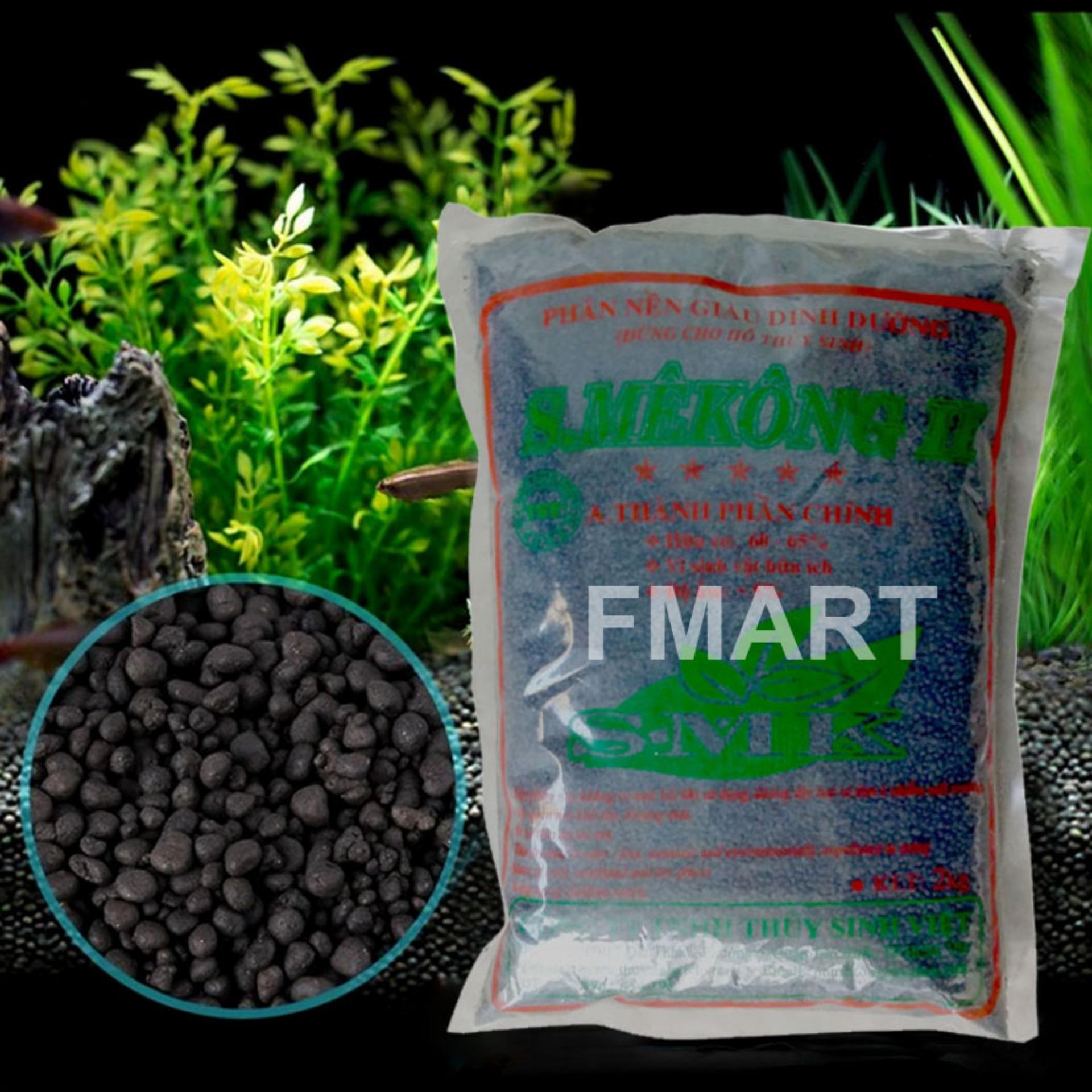 MEKONG II Aquatic substrate, nutrient-rich 2KG bag for plants, production 2019 - phannenthuysinh