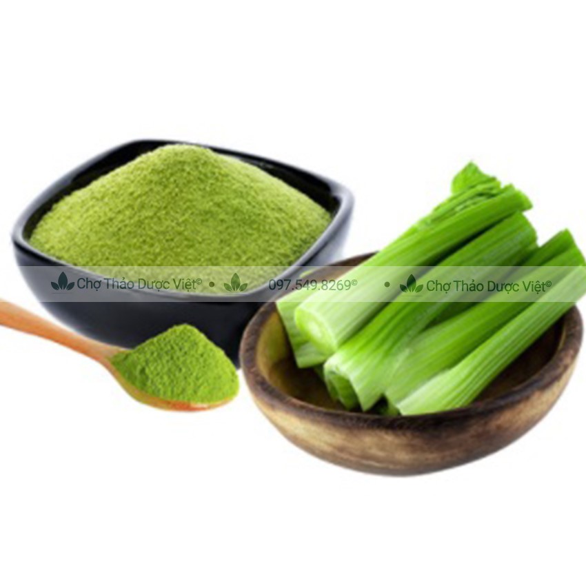 Bột cần tây sấy lạnh 100g, nguyên chất, thơm, mịn, pha uống giúp đẹp da, detox, giảm cân