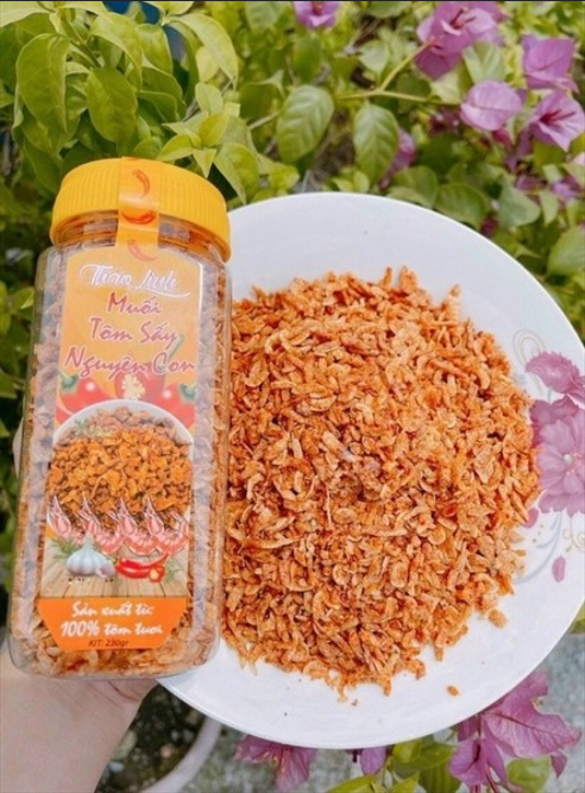 MUỐI TÔM SẤY NGUYÊN CON THẢO LINH